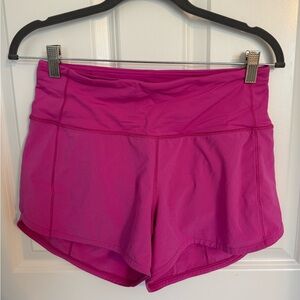 Lululemon Athletica Speed Up High-Rise Shorts 4”